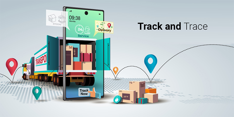 Vận dụng Track trace trong vận tải hàng hóa